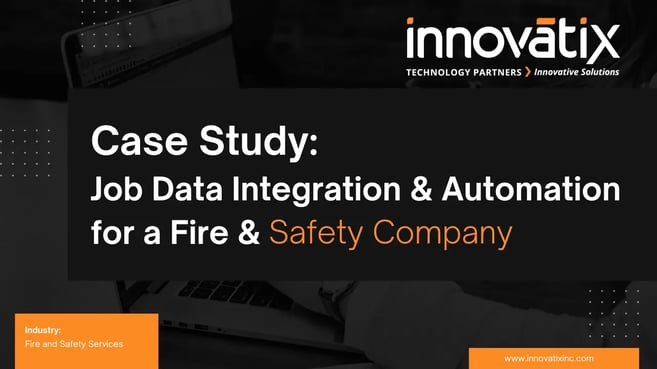 Case Study Job Data Integration & Automation for a Fire & Safety Company-2
