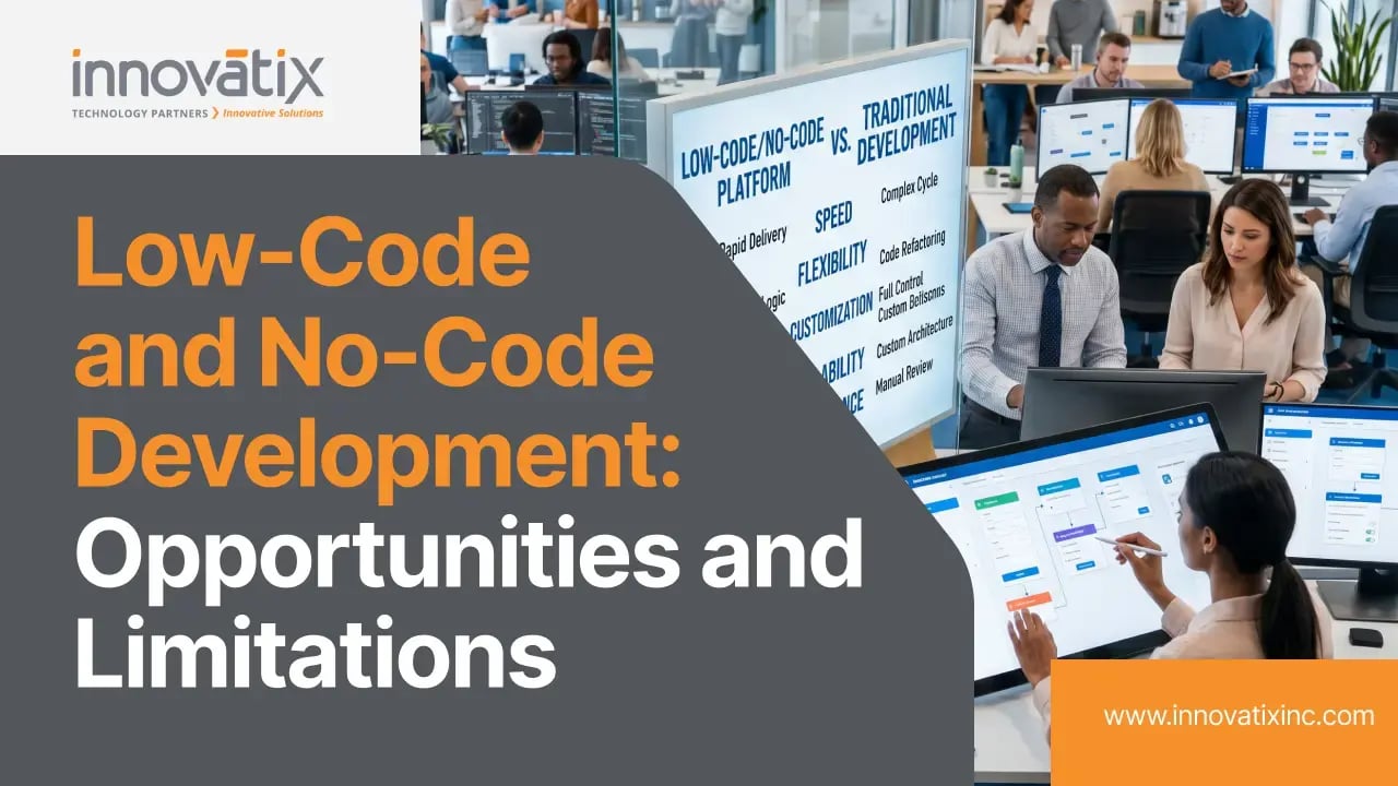 Whitepaper Banner - Low-Code and No-Code Development_ Opportunities and Limitations