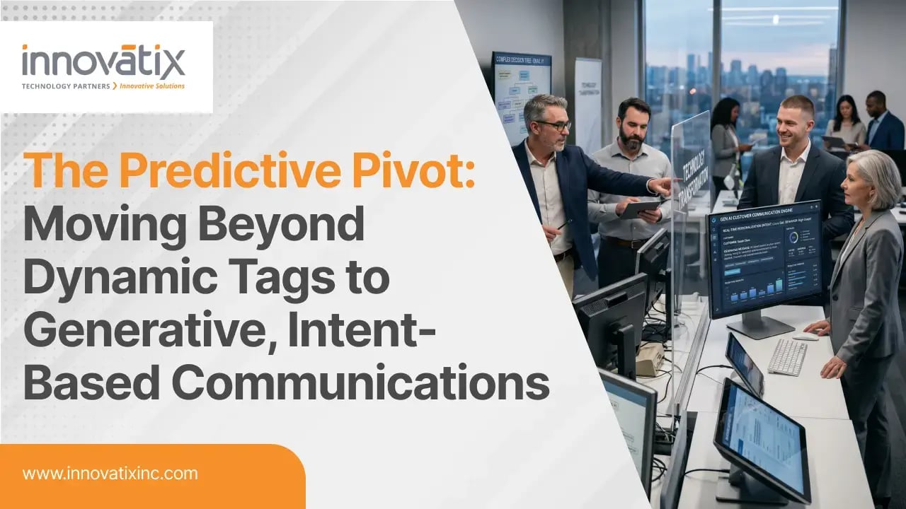 Whitepaper Banner - The Predictive Pivot_ Moving Beyond Dynamic Tags to Generative, Intent-Based Communications
