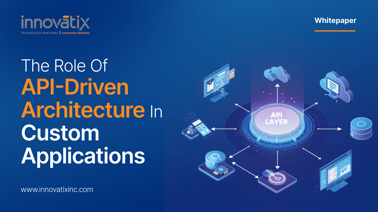 Whitepaper Banner - The Role of API-Driven Architecture in Custom Applications