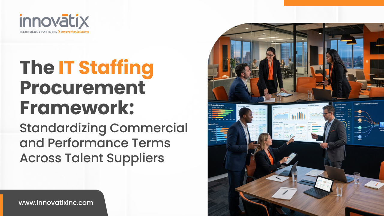 Whitepaper banner - The IT Staffing Procurement Framework Standardizing Commercial and Performance Terms Across Talent Suppliers