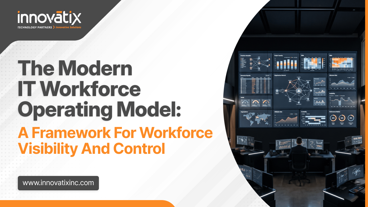 whitepaper Banner - Staffing - The Modern IT Workforce Operating Model